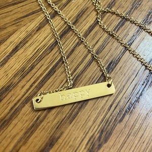 Jook and Nona Happy Necklace